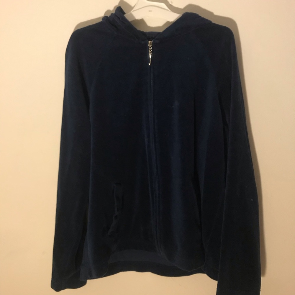 Dark royal blue vintage juicy couture track suit